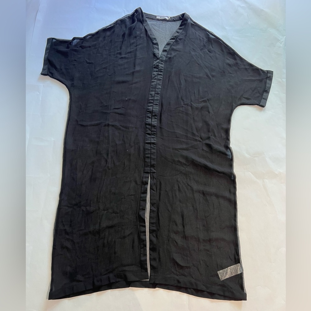 Elegant Black Women's Cardigan